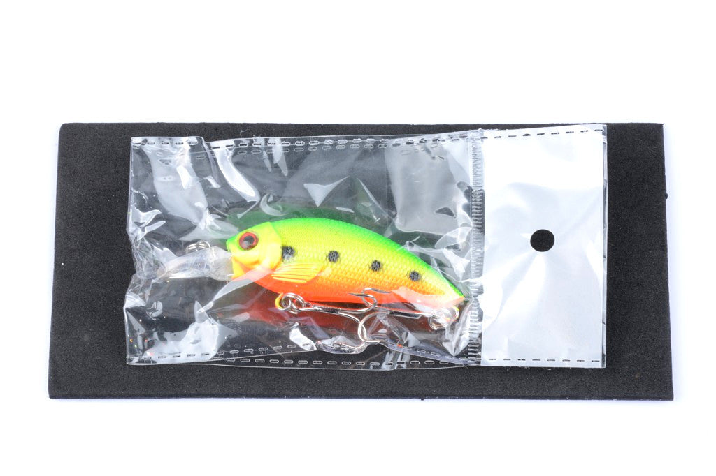 4x 7.5cm Popper Crank Bait Fishing Lure Lures Surface Tackle Saltwater 12