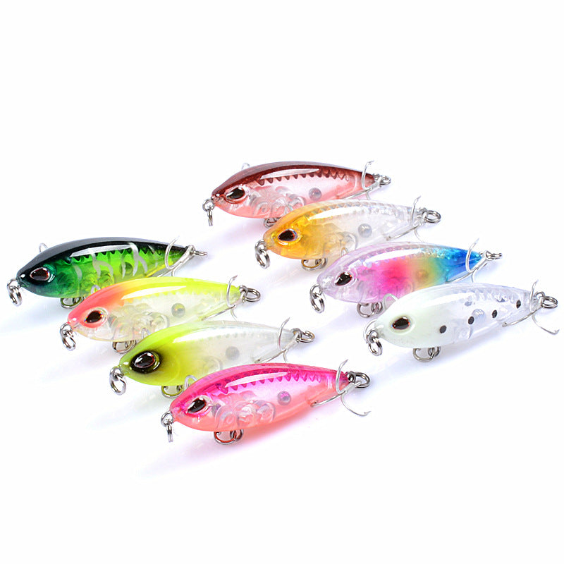8x Pencil minnow 4.8cm Fishing Lure Lures Surface Tackle Fresh Saltwater 7