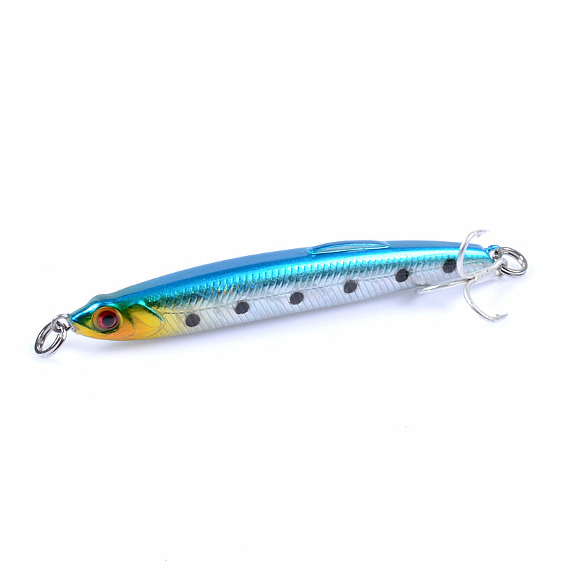5x Pencil minnow 7.5cm Fishing Lure Lures Surface Tackle Fresh Saltwater 3