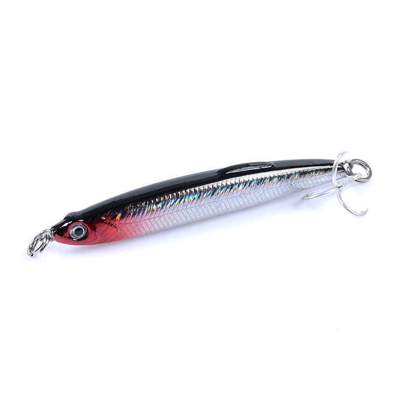 5x Pencil minnow 7.5cm Fishing Lure Lures Surface Tackle Fresh Saltwater 8
