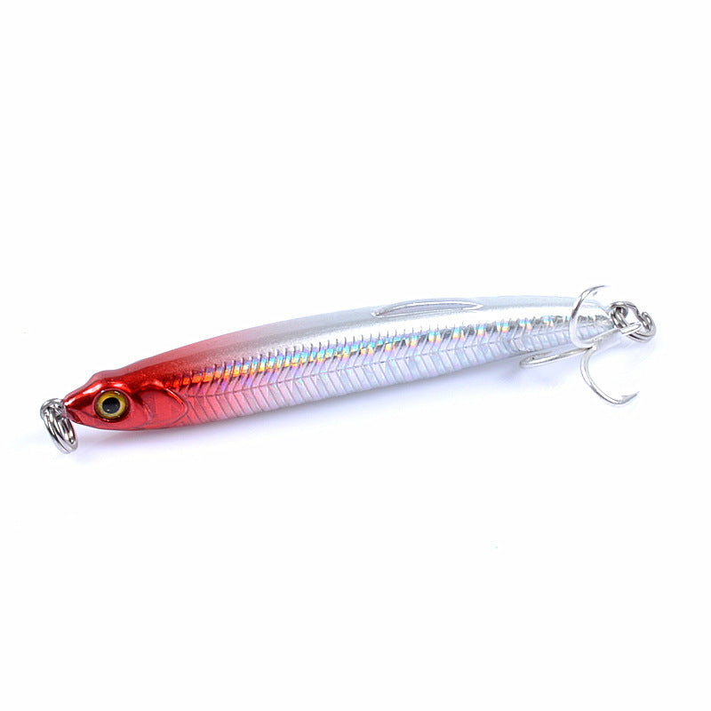 5x Pencil minnow 7.5cm Fishing Lure Lures Surface Tackle Fresh Saltwater 9