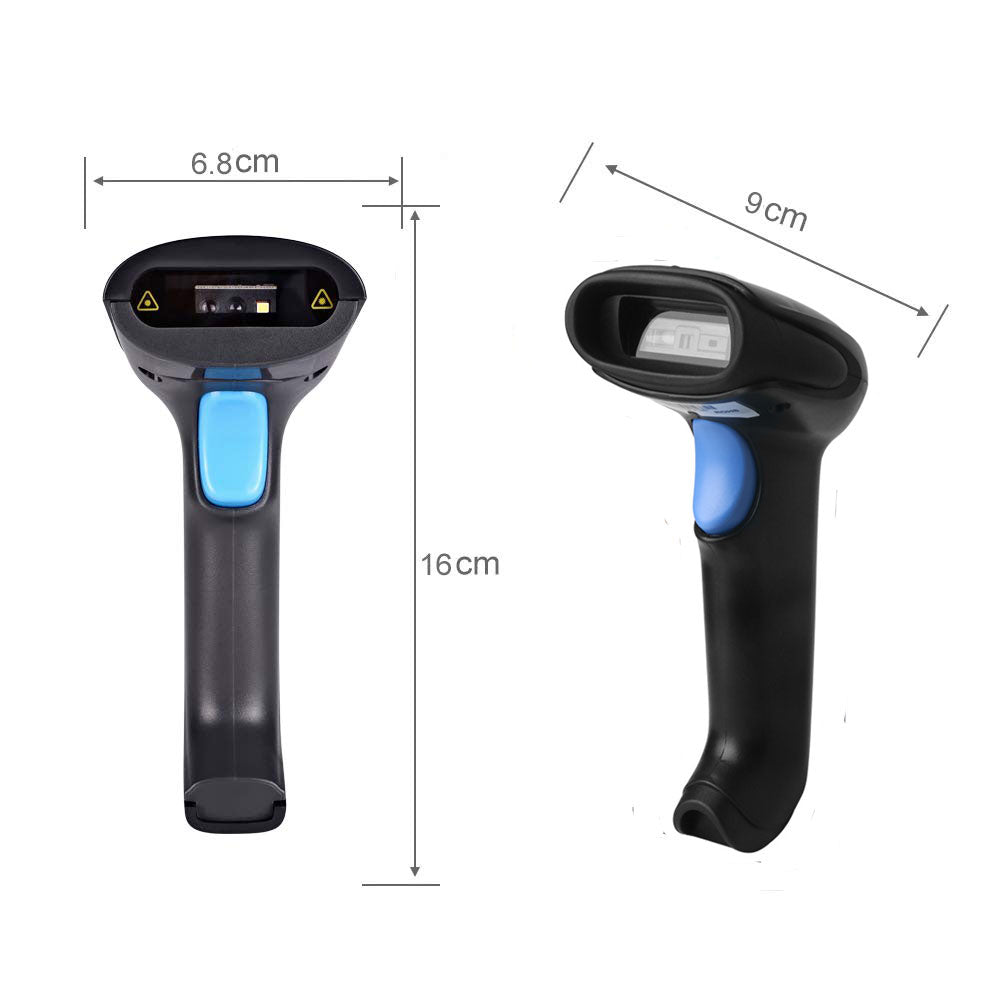 Wired Barcode QR Bar Code Screen Scanner Data 1D 2D Reader USB Cable Mobile Payment Store 5