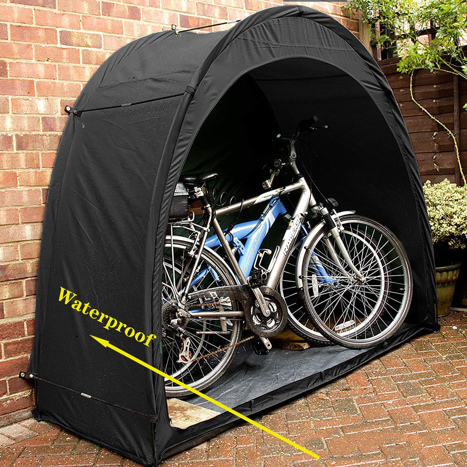 Bike Cover Storage Tent Durable Waterproof Anti-Dust Foldable Outdoor Tools Storage Shed 5