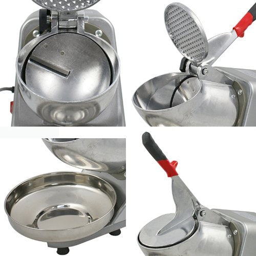 300W Electric Ice Crusher Shaver StainlessSteel Blade Cone Maker Kitchen machine 3