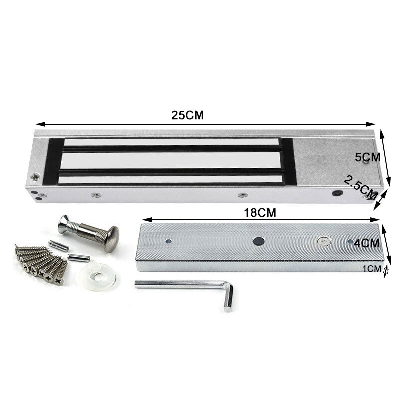 Electric Magnetic Lock Holding Force for Access Control Single Door12V 280KG 6