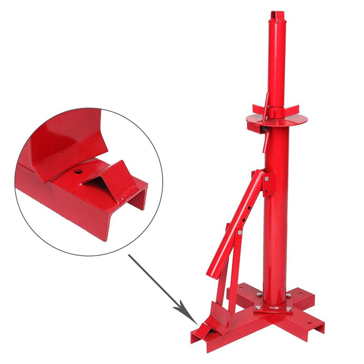Manual Portable Hand Tyre Changer Bead Breaker Tool Mounting Home Shop Auto 6