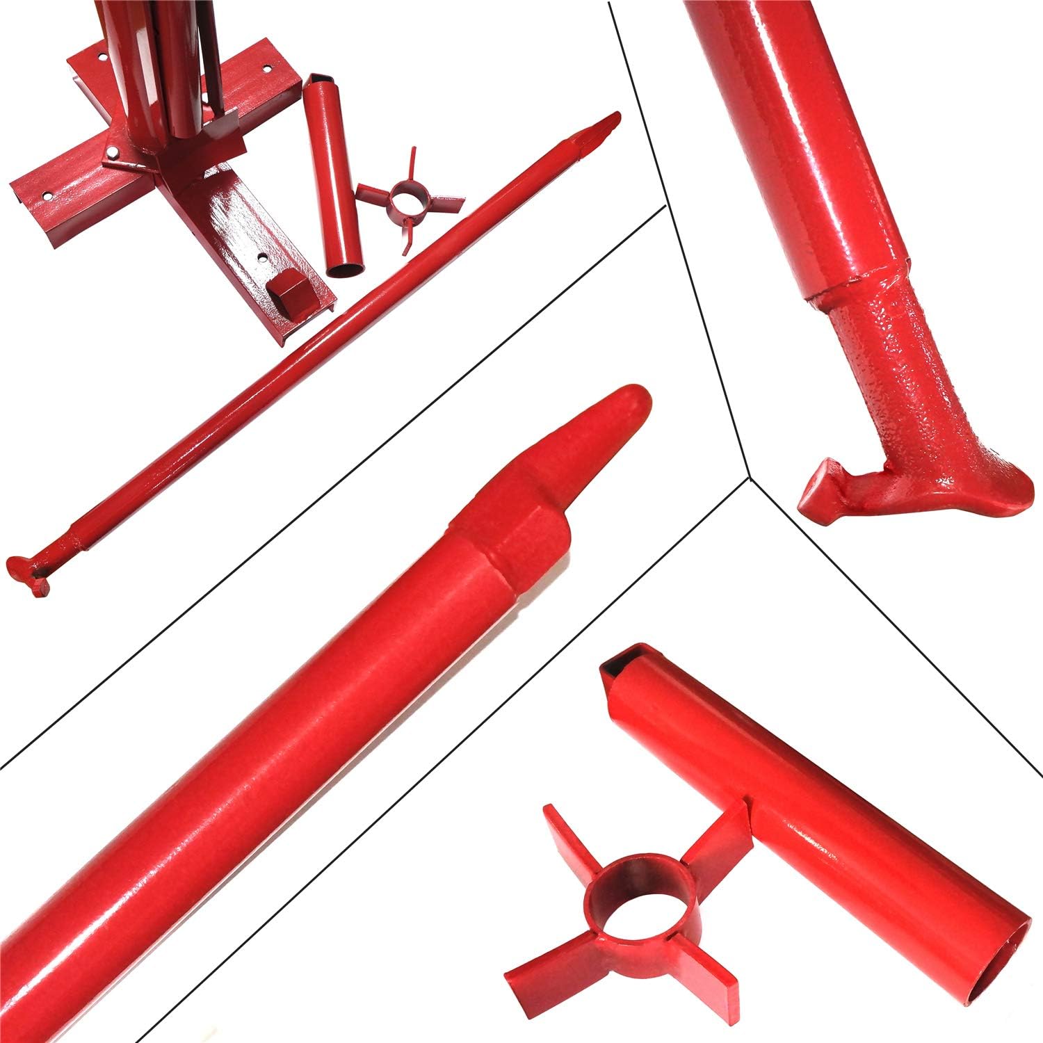 Manual Portable Hand Tyre Changer Bead Breaker Tool Mounting Home Shop Auto 9