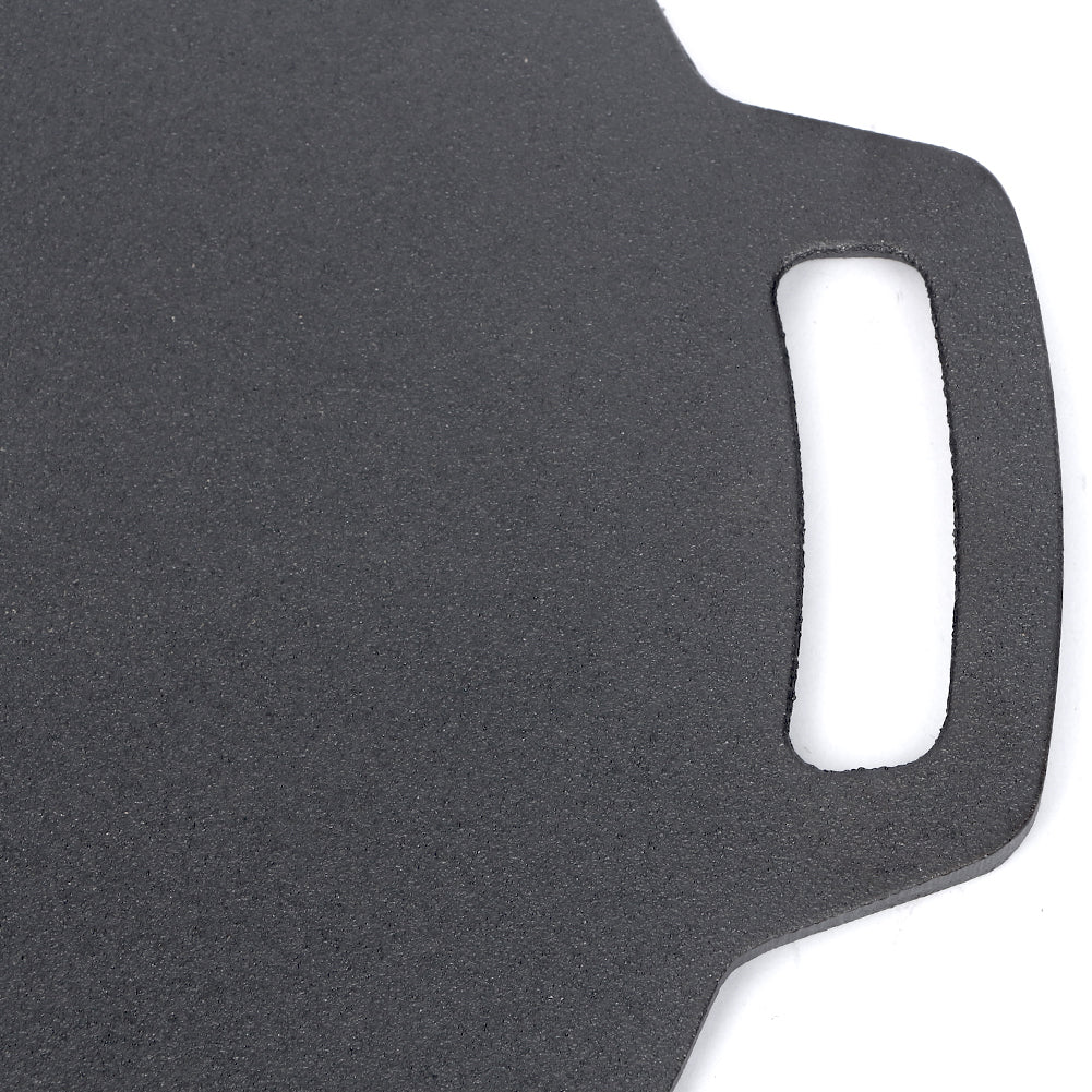 28cm Seasoned Cast Iron Induction Crepes Pan Baking Pancake Tool Pizza Bakeware 11