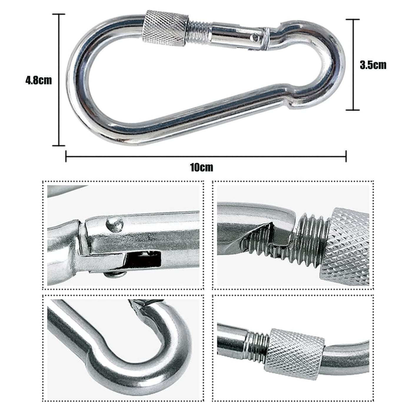 16mm 20m Safety Climbing Rope Nylon Rock Static Outdoor Boat Anchor Marine Rope Dock Lines Rope 6