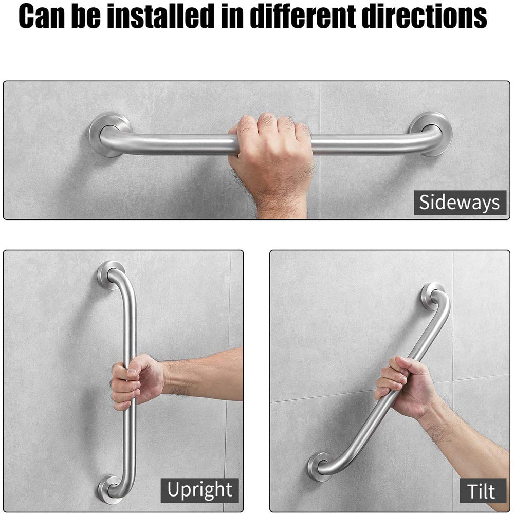50cm Stainless Steel Handle for Shower Toilet Grab Bar Handle Bathroom Stairway Handrail Elderly Senior Assist 6