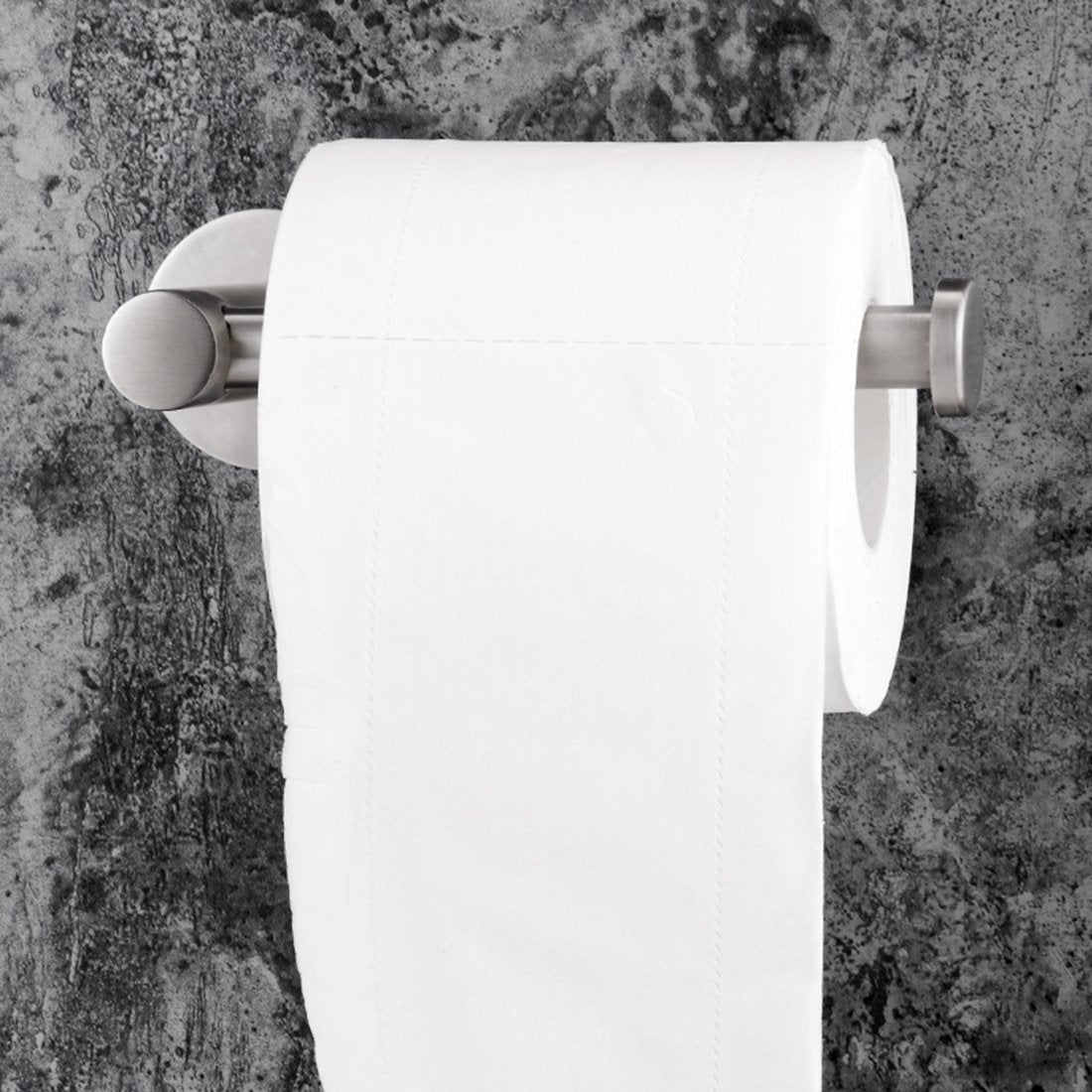 Toilet Paper brushed Holder Self Adhesive Bathroom Paper Roll Holder Roll Holder 304 3