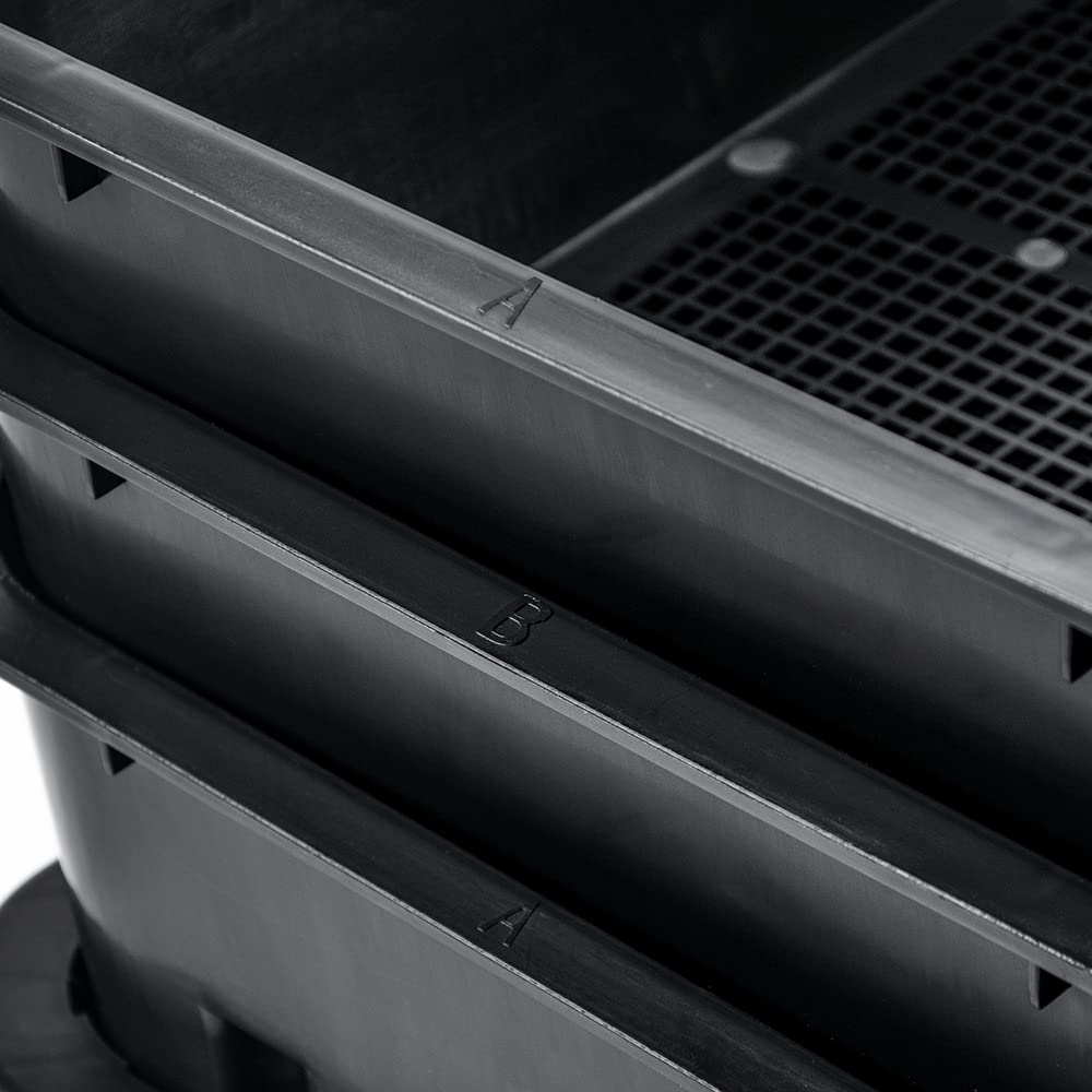 Worm Farm Factory worm wee Composter 30L 4 Trays Compost Bin Worm Farm Composting System 7