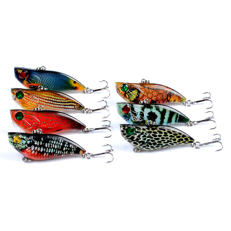 7x Popper Poppers 5.8cm Fishing Lure Lures Surface Tackle Fresh Saltwater 9