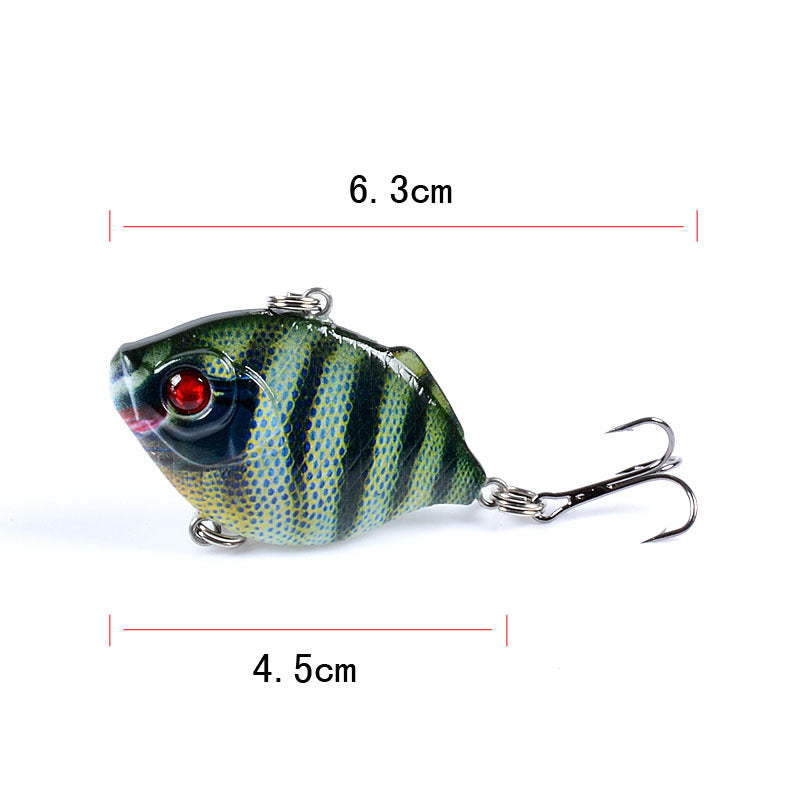 8x Popper Poppers 4.5cm Fishing Lure Lures Surface Tackle Fresh Saltwater 9