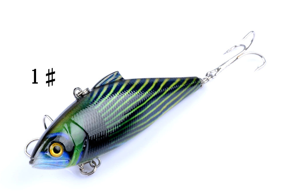 4x 8.5cm Vib Bait Fishing Lure Lures Hook Tackle Saltwater 5