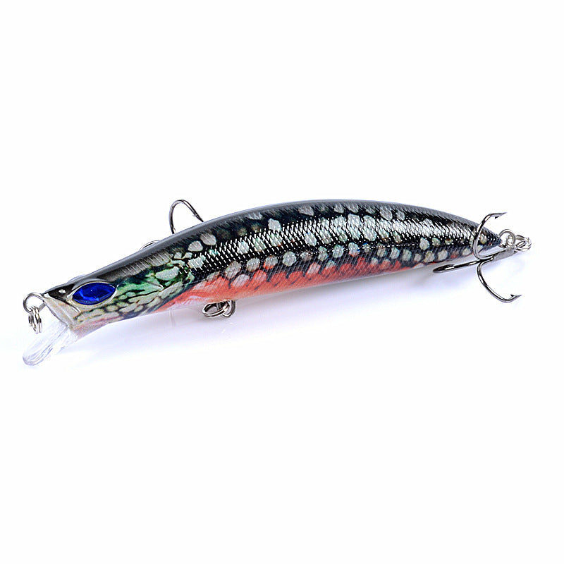 5X Popper Poppers 12.3cm Fishing Lure Lures Surface Tackle Fresh Saltwater 6