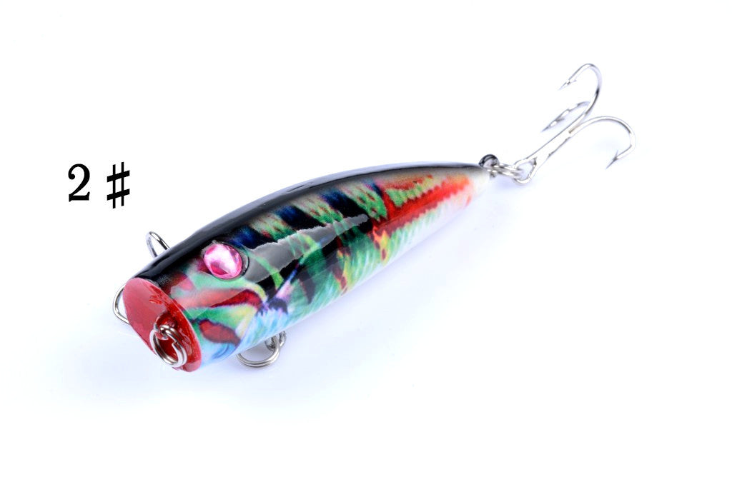 4X 6.8cm Popper Poppers Fishing Lure Lures Surface Tackle Saltwater 6