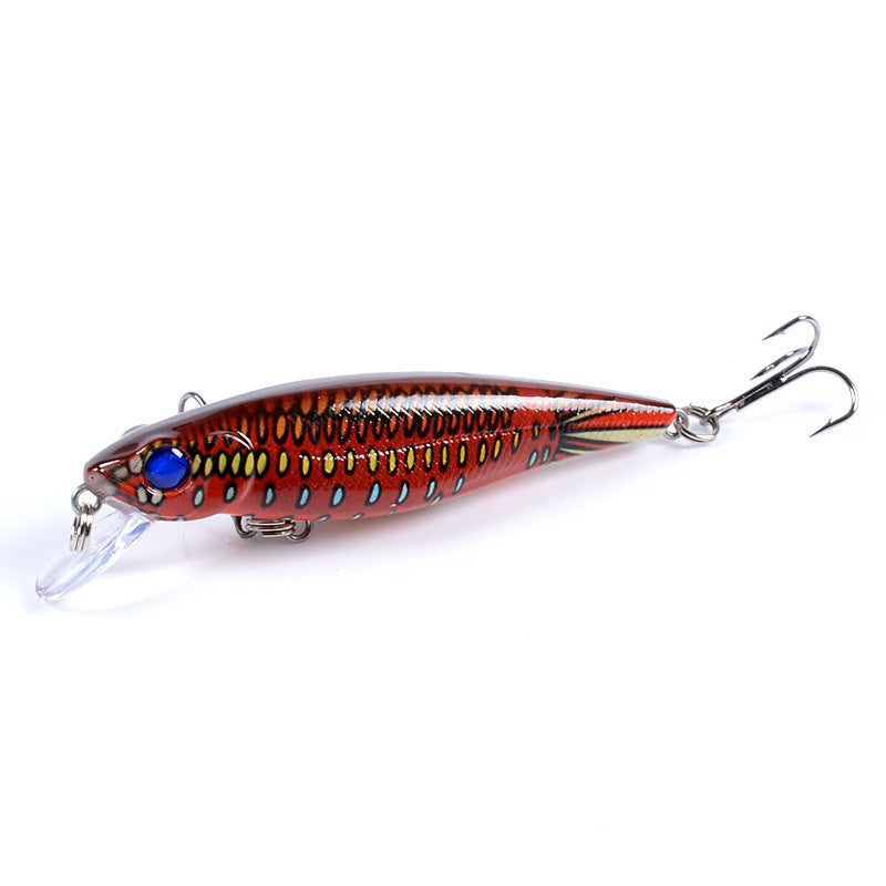 6x Popper Poppers 8.6cm Fishing Lure Lures Surface Tackle Fresh Saltwater 3