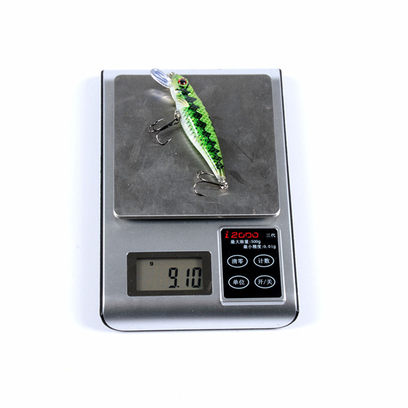 6x Popper Poppers 8.6cm Fishing Lure Lures Surface Tackle Fresh Saltwater 8