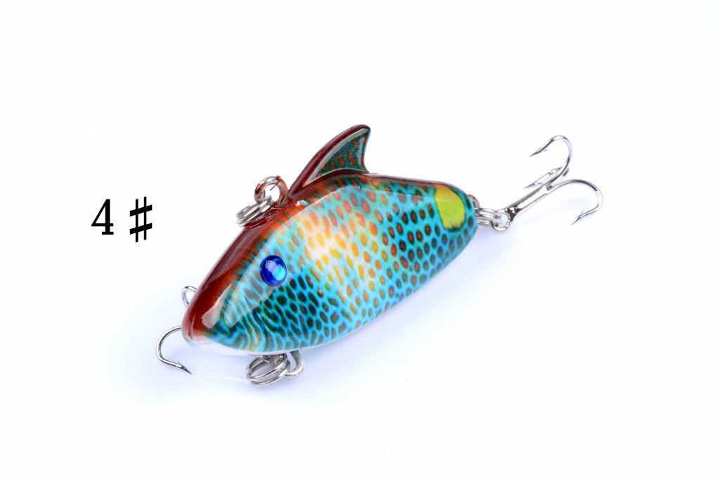 4x 5.5cm Vib Bait Fishing Lure Lures Hook Tackle Saltwater 7