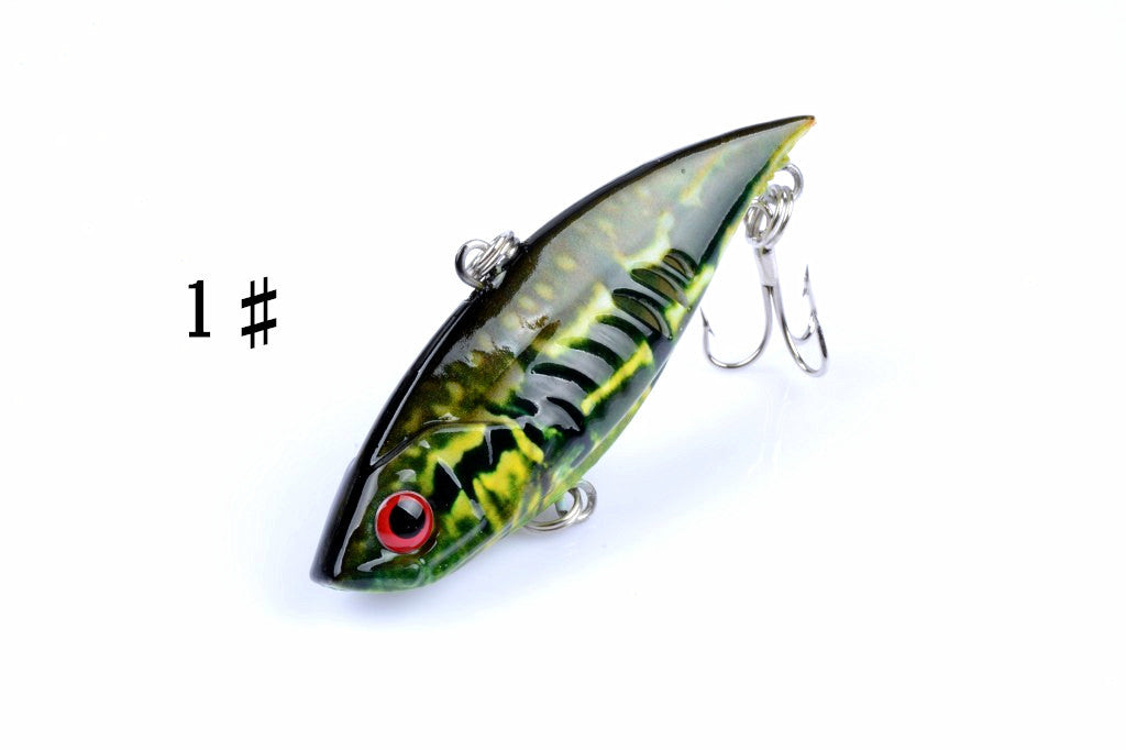 6x 6.5cm Vib Bait Fishing Lure Lures Hook Tackle Saltwater 3