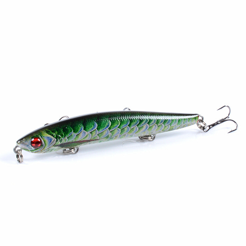 6x Popper Poppers 9.3cm Fishing Lure Lures Surface Tackle Fresh Saltwater 7