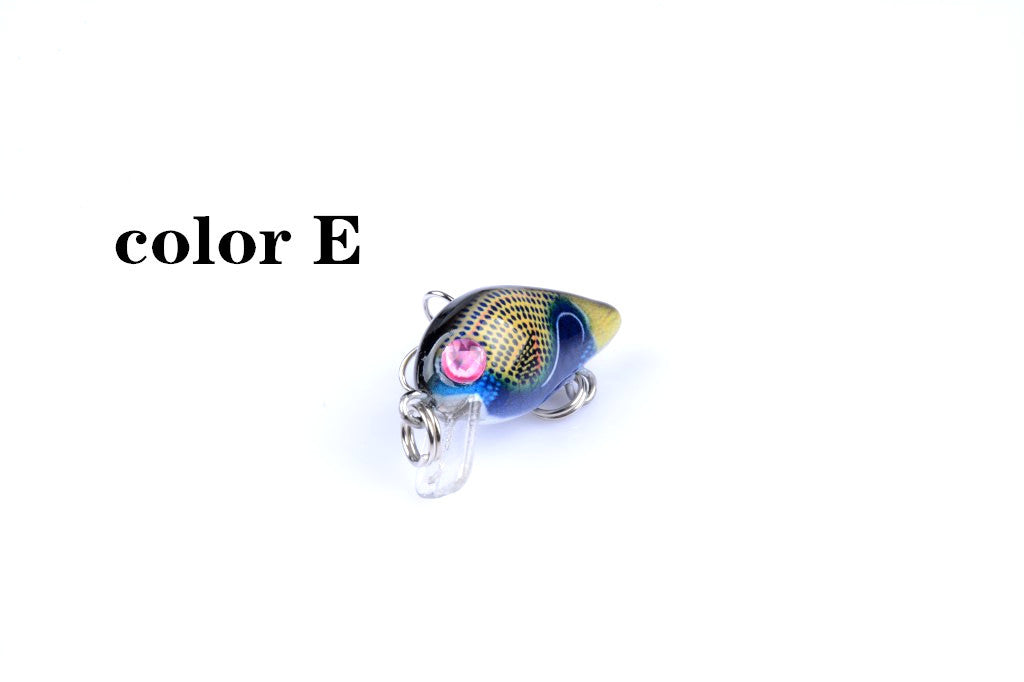 6x 3cm Popper Crank Bait Fishing Lure Lures Surface Tackle Saltwater 7