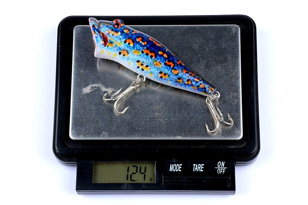 5X 8cm Popper Poppers Fishing Lure Lures Surface Tackle Fresh Saltwater 11