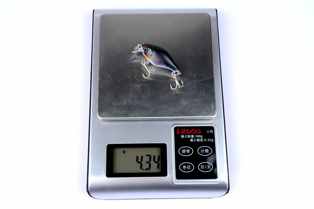 6x 4.3cm Popper Crank Bait Fishing Lure Lures Surface Tackle Saltwater 11