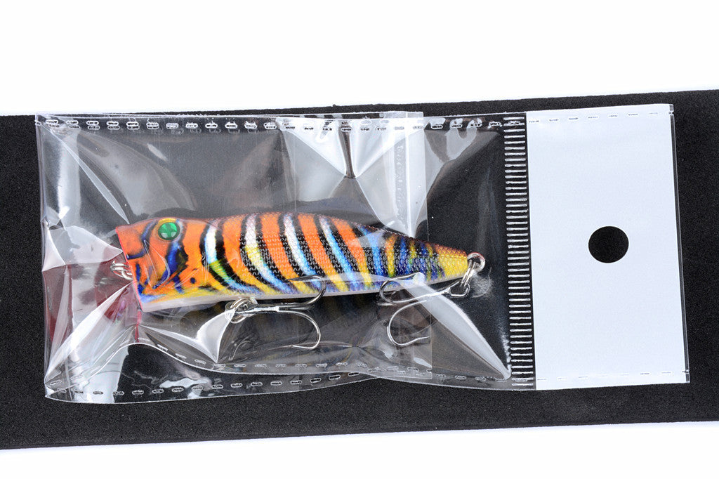 6X 7cm Popper Poppers Fishing Lure Lures Surface Tackle Fresh Saltwater 12
