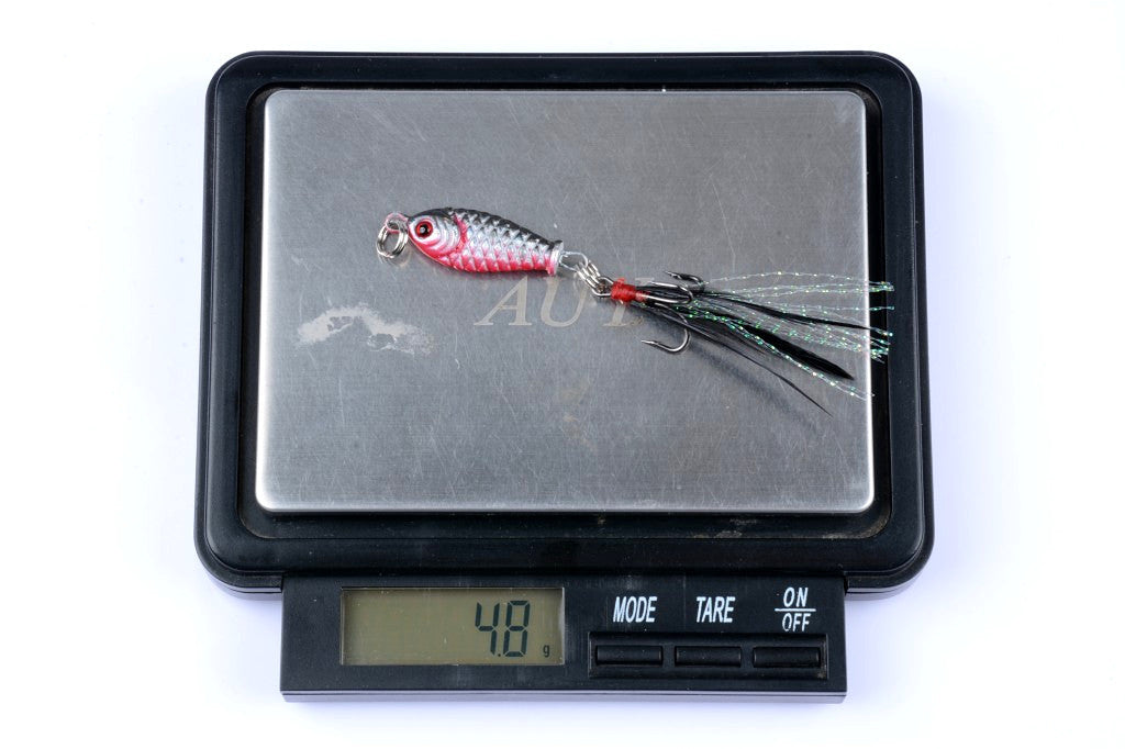 4x 6g Metal Spoon Fishing Hard Lure Spinner Spoon Baits 8