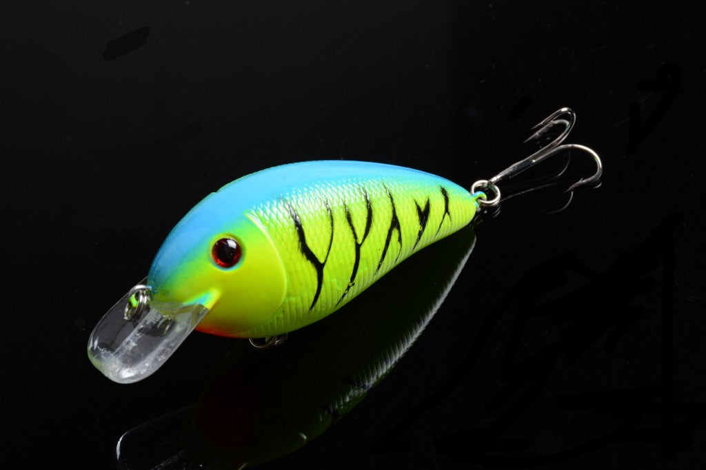 5x 8.5cm Popper Crank Bait Fishing Lure Lures Surface Tackle Saltwater 5