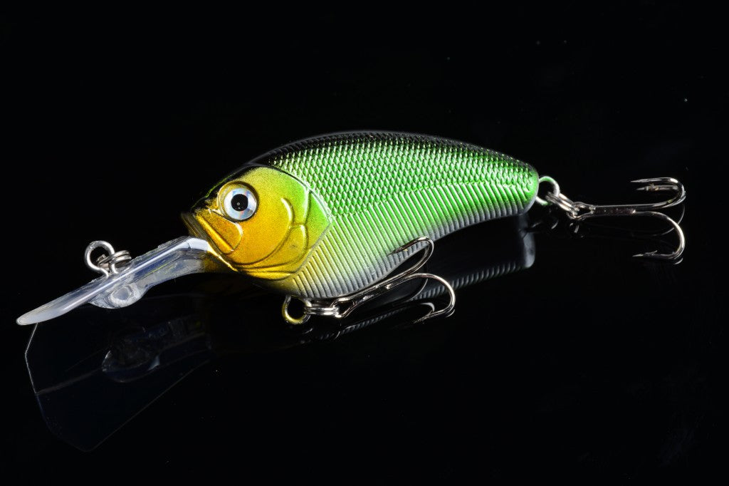 7x 9cm Popper Crank Bait Fishing Lure Lures Surface Tackle Saltwater 10