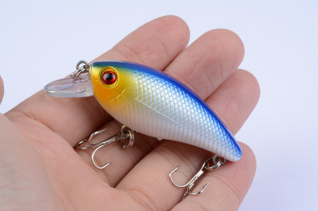 4X 6.5cm Popper Poppers Fishing Lure Lures Surface Tackle Saltwater 4