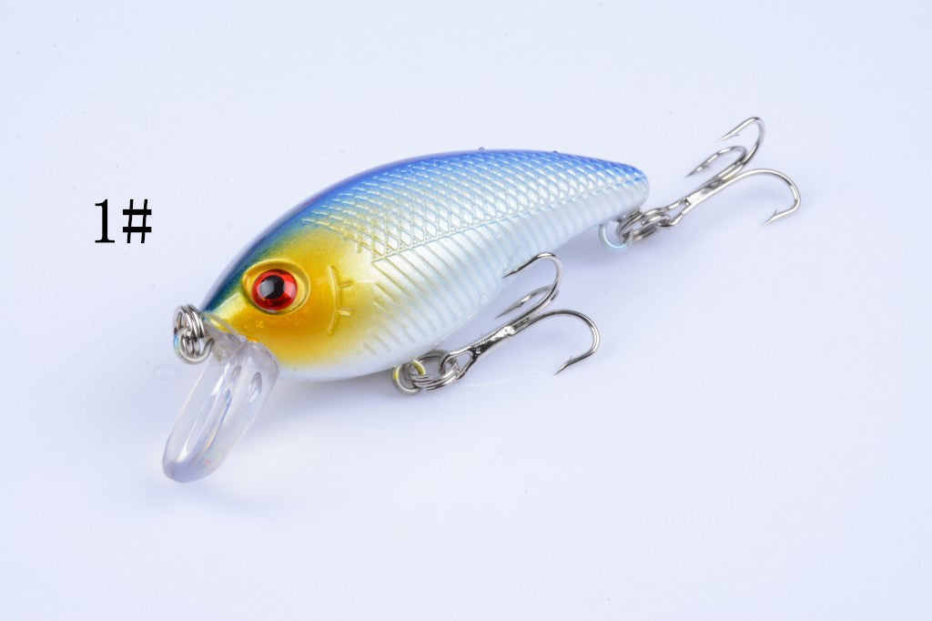 4X 6.5cm Popper Poppers Fishing Lure Lures Surface Tackle Saltwater 5