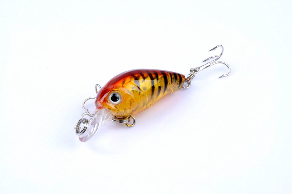9x 4.5cm Popper Crank Bait Fishing Lure Lures Surface Tackle Saltwater 5