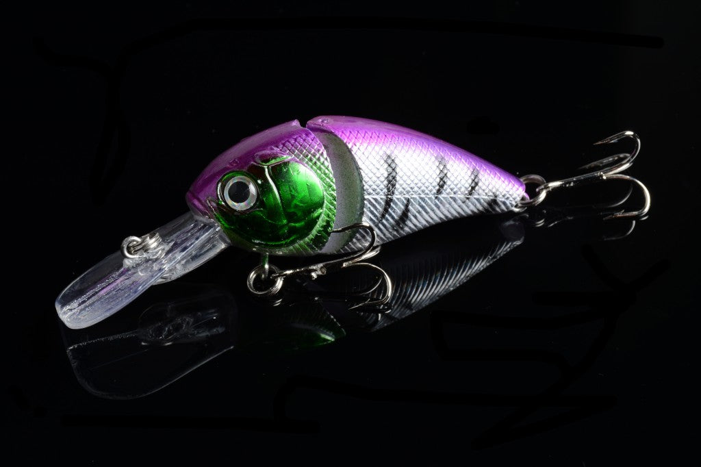 3x 8.5cm Popper Crank Bait Fishing Lure Lures Surface Tackle Saltwater 3