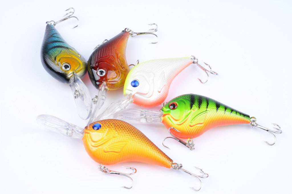 5X 9.5cm Popper Poppers Fishing Lure Lures Surface Tackle Saltwater 3