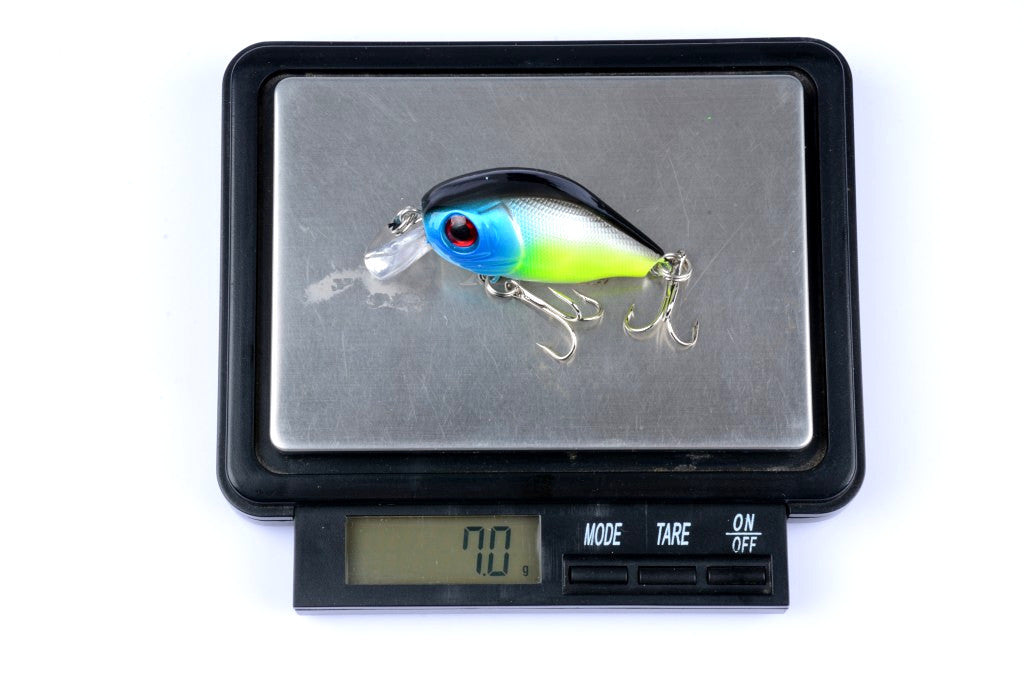 4x 5.5cm Popper Crank Bait Fishing Lure Lures Surface Tackle Saltwater 9