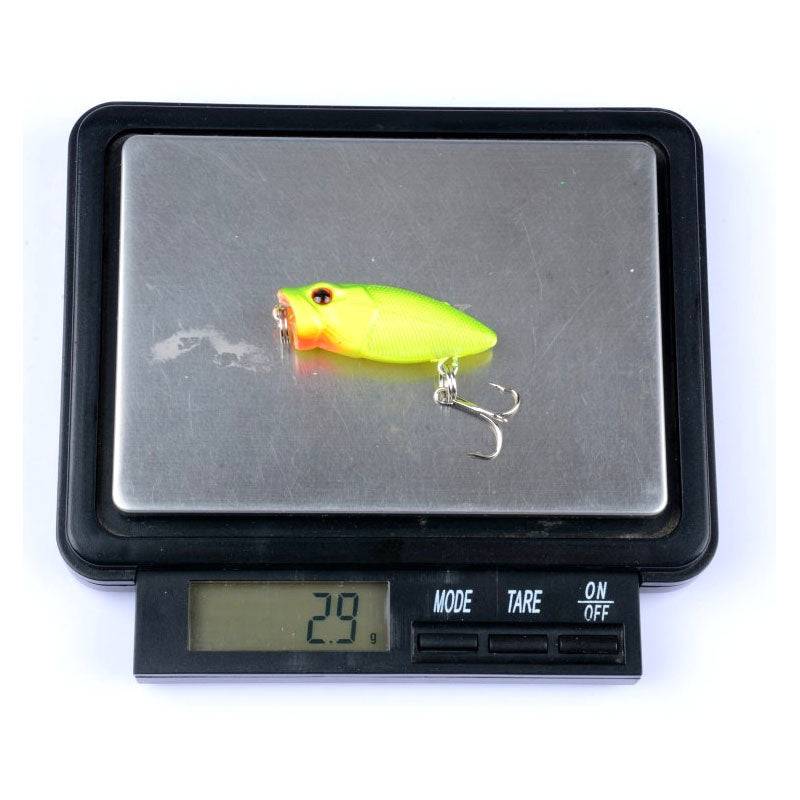 6X 3.5cm Popper Poppers Fishing Hard Lure Lures Surface Tackle Fresh Saltwater 6