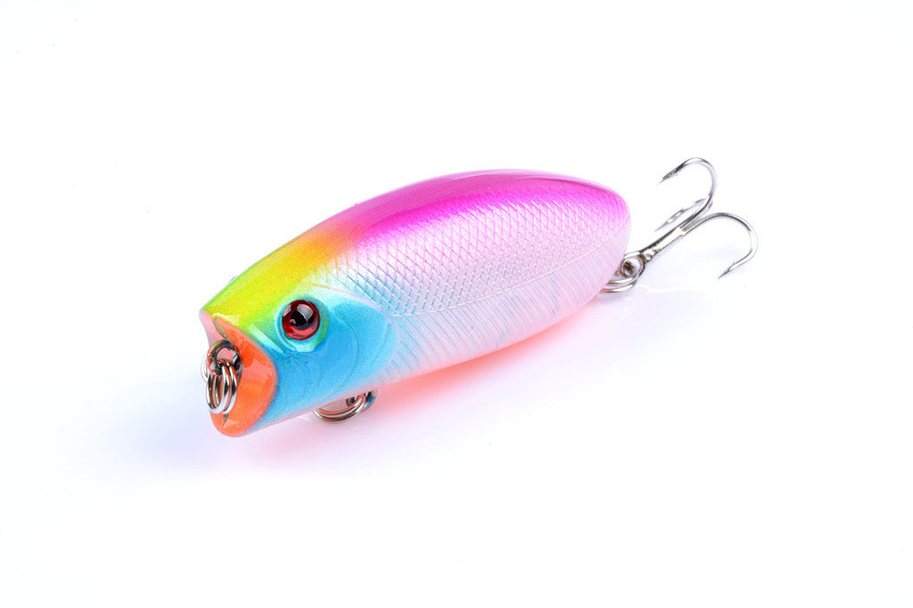 8X 6cm Popper Poppers Fishing Lure Lures Surface Tackle Fresh Saltwater 9