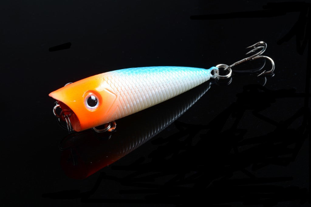 5X 6cm Popper Poppers Fishing Lure Lures Surface Tackle Fresh Saltwater 9