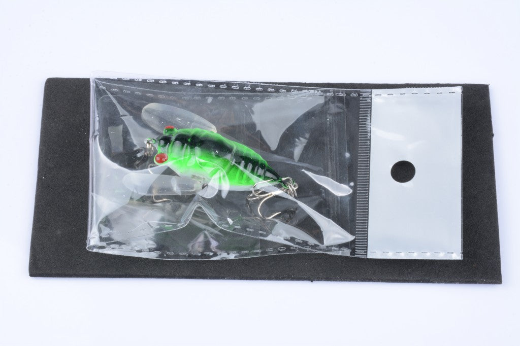 4x Popper Poppers 5cm Fishing Lure Lures Surface Tackle Fresh Saltwater 4