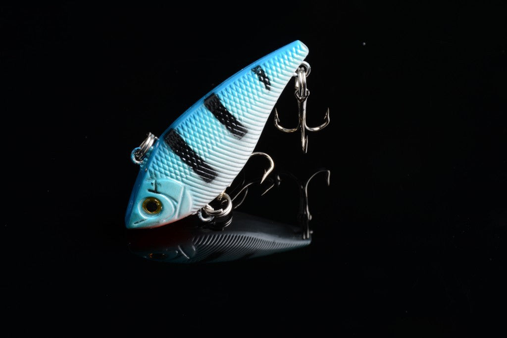 8x 5cm Vib Bait Fishing Lure Lures Hook Tackle Saltwater 3