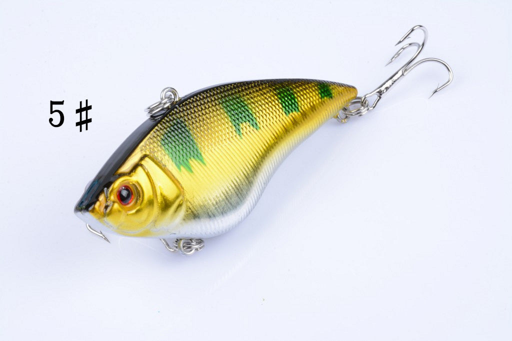 6x 7cm Vib Bait Fishing Lure Lures Hook Tackle Saltwater 10
