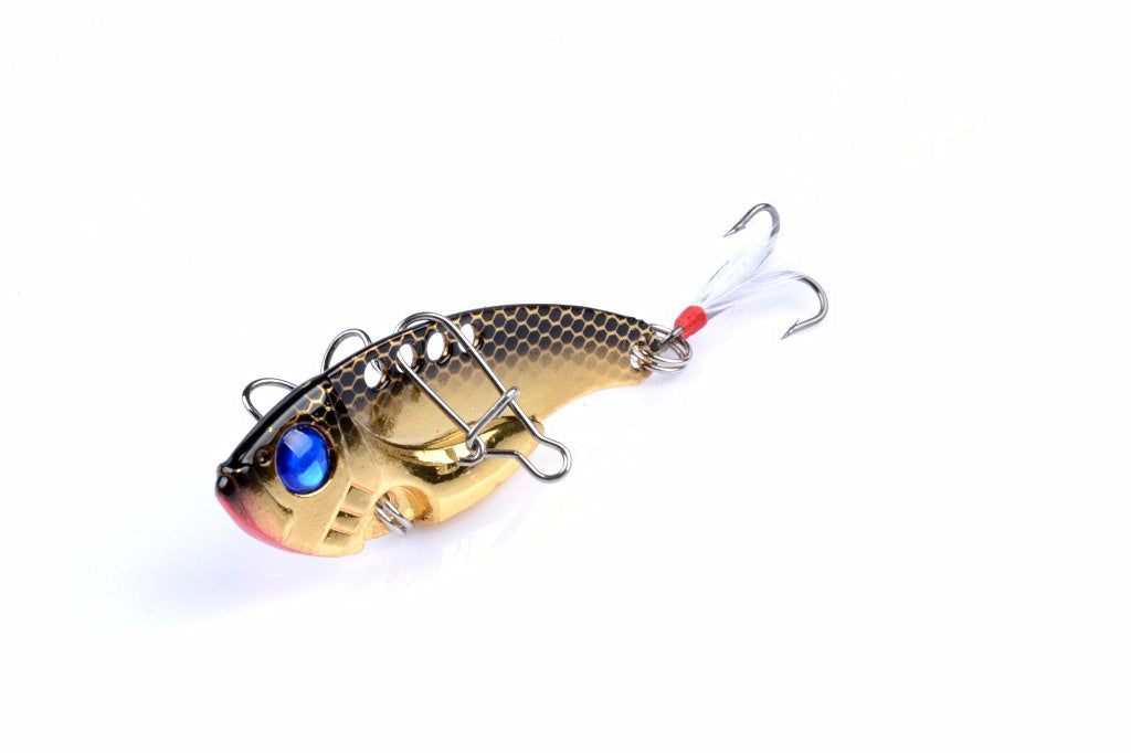4x 5.5cm Vib Bait Fishing Lure Lures Hook Tackle Saltwater 5