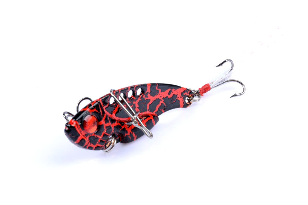 4x 5.5cm Vib Bait Fishing Lure Lures Hook Tackle Saltwater 6