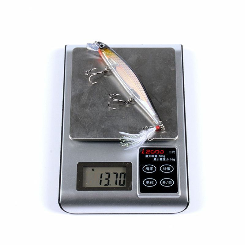 7x Popper Minnow 11cm Fishing Lure Lures Surface Tackle Fresh Saltwater 3