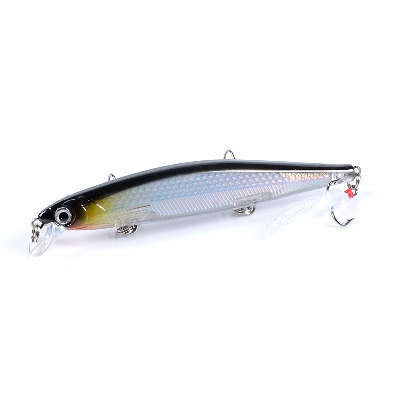 7x Popper Minnow 11cm Fishing Lure Lures Surface Tackle Fresh Saltwater 6
