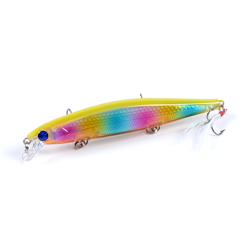 7x Popper Minnow 11cm Fishing Lure Lures Surface Tackle Fresh Saltwater 7